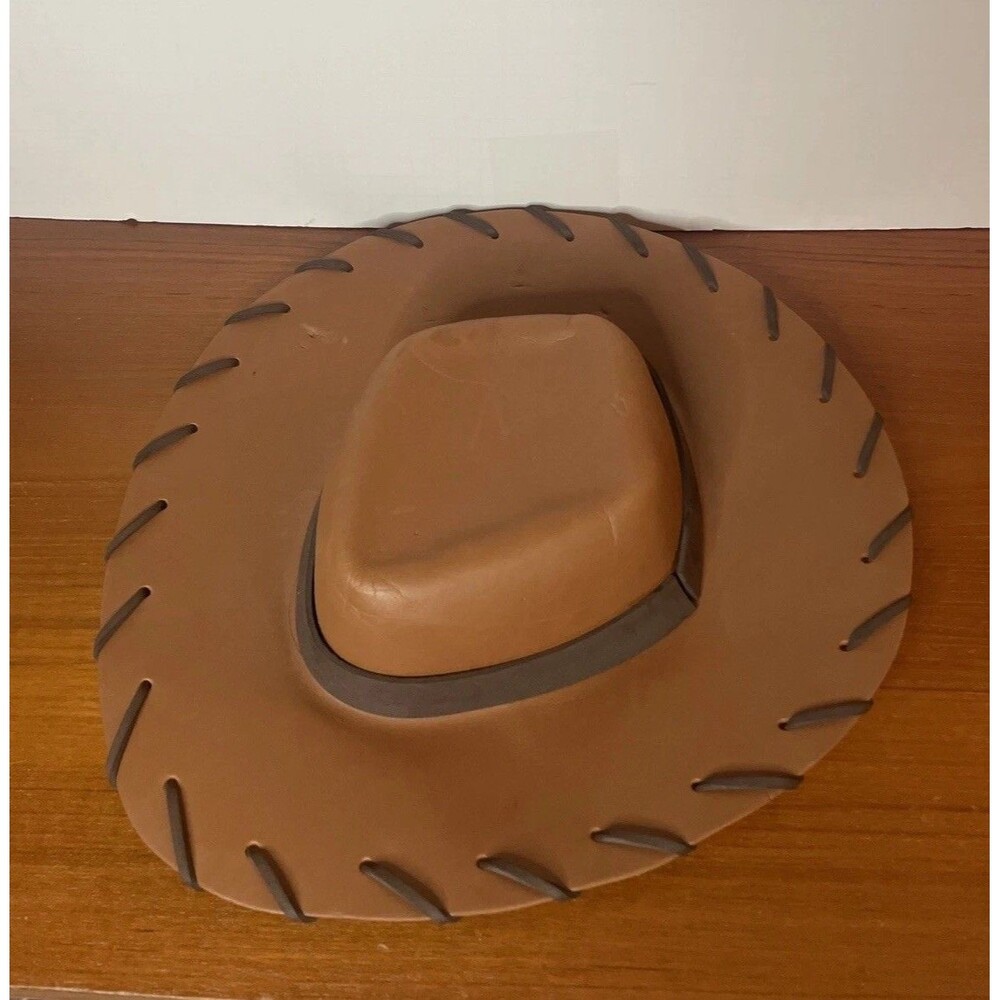 Toy Story Woody Hat Dress Up Brown Cowboy Foam Disney Child Size M